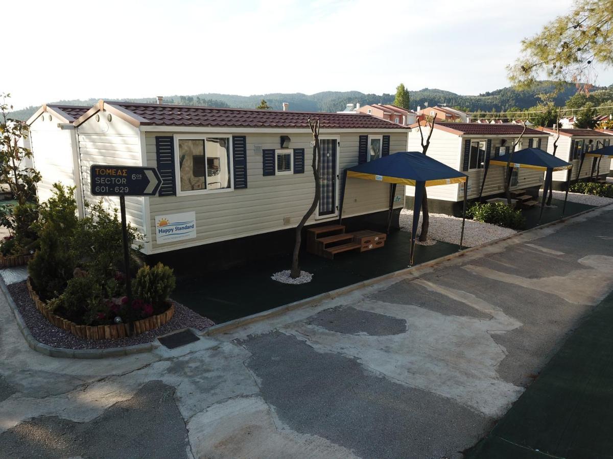 Happy Camp Mobile Homes In Castello Camping & Summer Resort Neos Marmaras Eksteriør billede